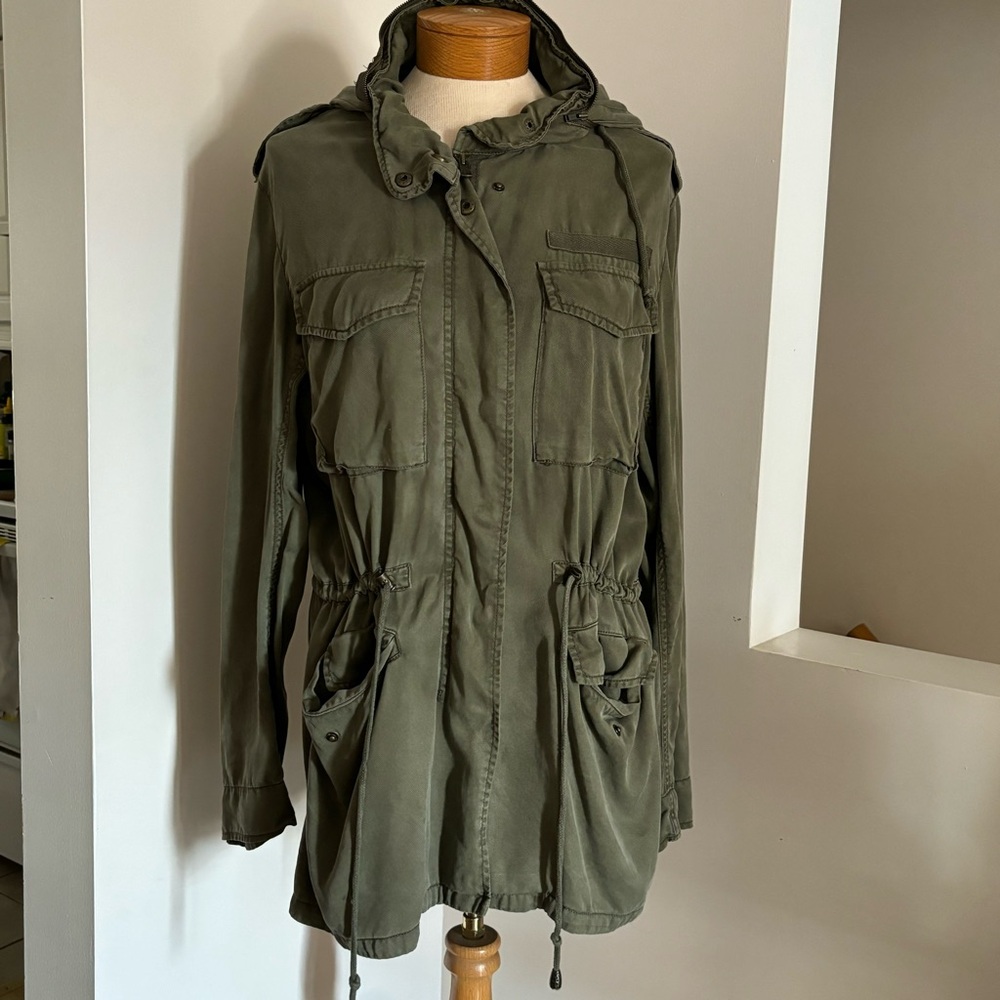 Buffalo David Bitton Khaki Utility Jacket